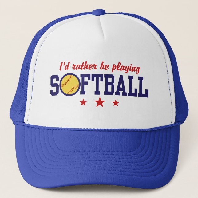 Gorra De Camionero Softbol (Anverso)