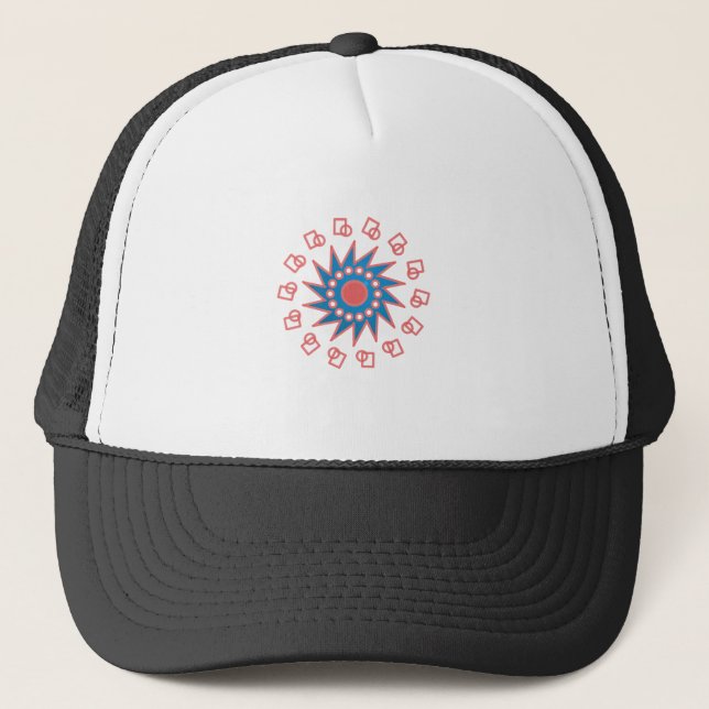 Gorra De Camionero Sol azul (Anverso)