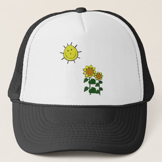 Gorra De Camionero Sol feliz (Anverso)