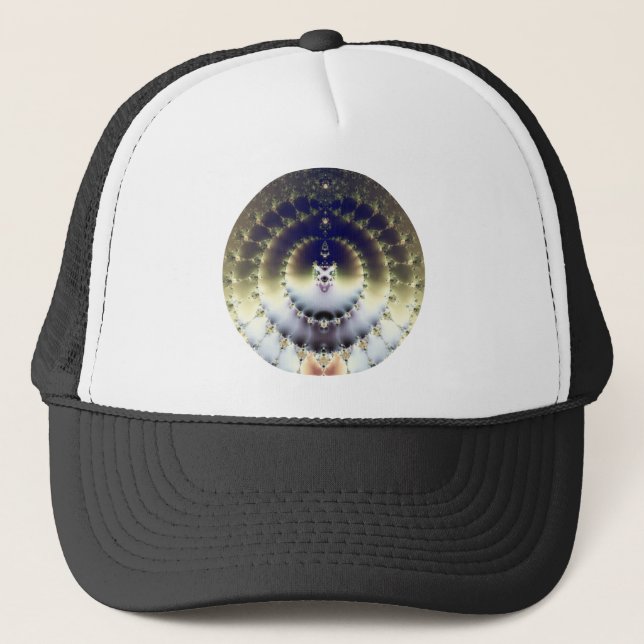 Gorra De Camionero Sol Psicodélico (Anverso)