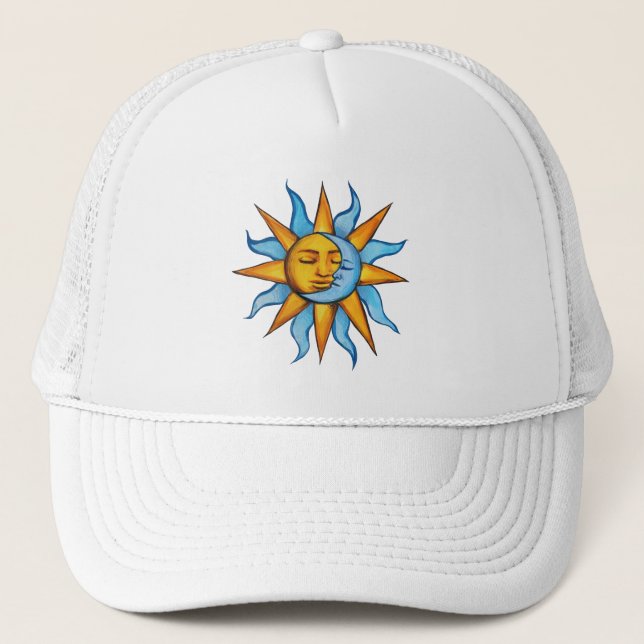 Gorra De Camionero Sol y luna Sunshine MoonChild (Anverso)