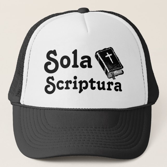 Gorra De Camionero Sola Scriptura (Anverso)