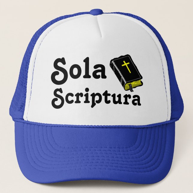 Gorra De Camionero Sola Scriptura (Anverso)