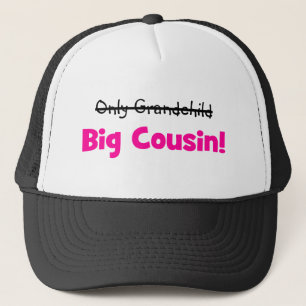 Gorra De Camionero ¡Solamente nieto - > PRIMO GRANDE! (rosa)
