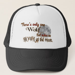 Gorra De Camionero Solamente un lobo para mí