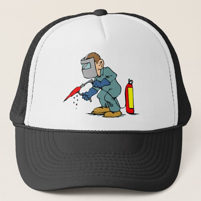 Gorra De Camionero Soldador (Anverso)