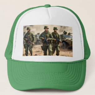 Gorra De Camionero Soldados de pie del ejército australiano, camiseta