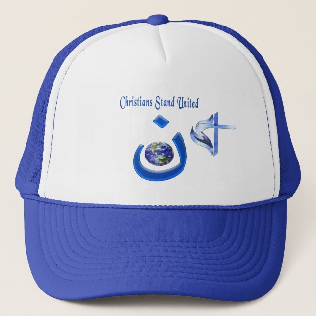 Gorra De Camionero Solidaridad cristiana (Anverso)