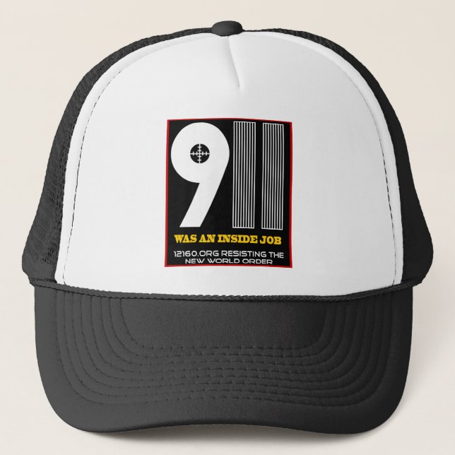 Gorra De Camionero sólido 911 (Anverso)