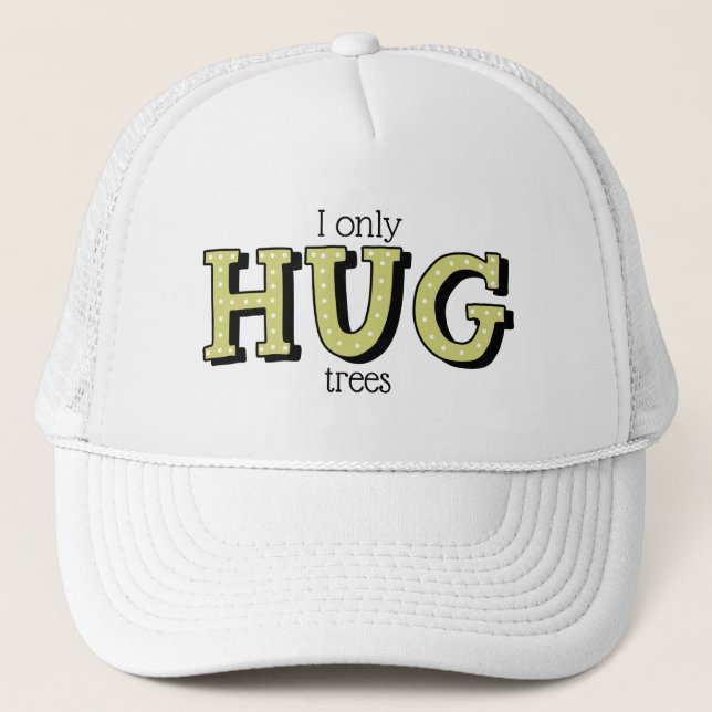 Gorra De Camionero Solo abraza árboles (Anverso)