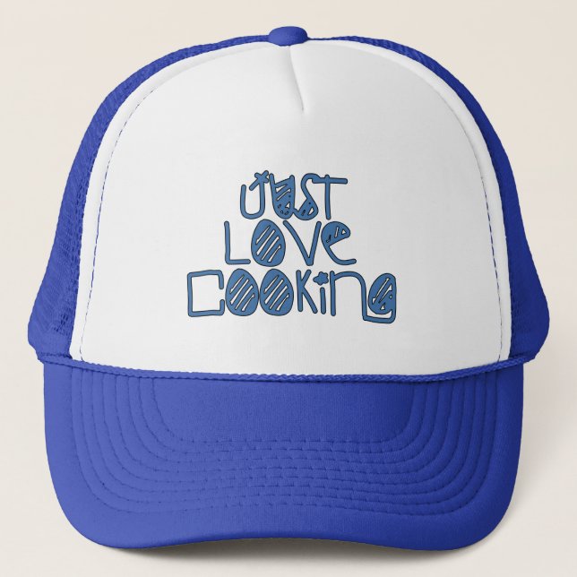Gorra De Camionero Sólo amor cocinando (Anverso)