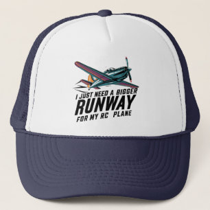 Gorra De Camionero Solo necesito una pista más grande para mi avión R