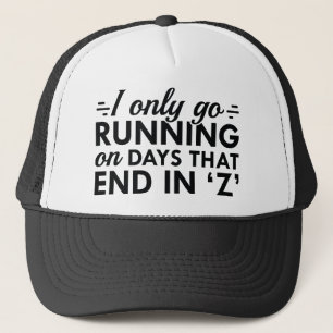 Gorra De Camionero Solo Salgo a Correr