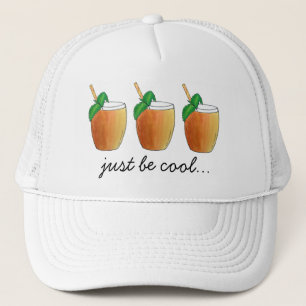 Gorra De Camionero Solo sé Guay Mango Lassi Buena Suerte Alentar