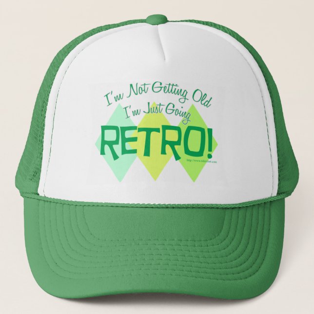 Gorra De Camionero ¡Sólo se vuelve retro! (Anverso)