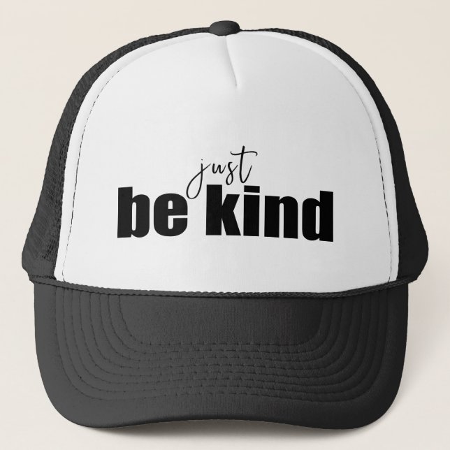 Gorra De Camionero Sólo sea una cita Inspiradora (Anverso)