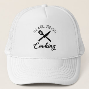 Gorra De Camionero Sólo un Chica al que le encanta cocinar