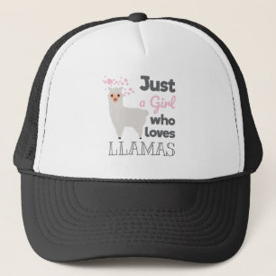 Gorra De Camionero Sólo un Chica que ama las llamadas