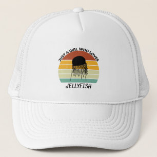 Gorra De Camionero Sólo un chica que ama las medusas
