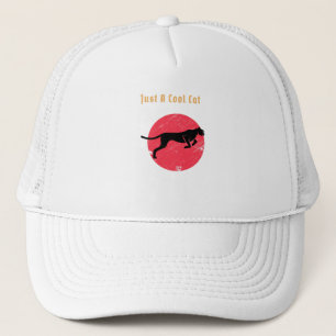 Gorra De Camionero Sólo un gato Guay - Panther