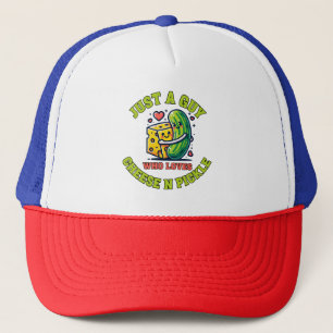 Gorra De Camionero Solo un tipo al que le encanta el encurtido