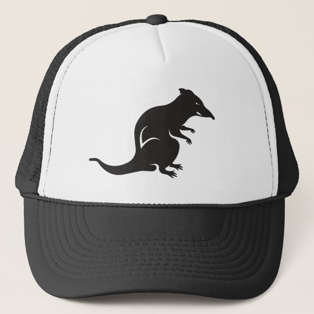 Gorra De Camionero Sólo una rata (Anverso)