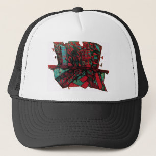 Gorra De Camionero sombra de ciudad