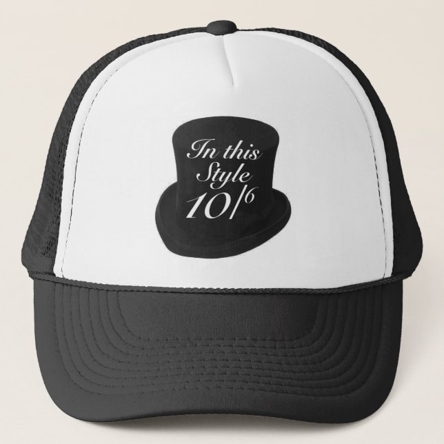 Gorra De Camionero Sombrerero enojado (Anverso)