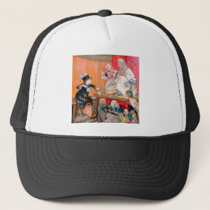 Gorra De Camionero Sombrerero enojado Testifys para la reina y el rey