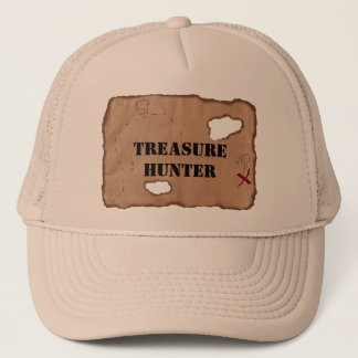 Gorra De Camionero Sombrero: Cazador de Tesoros en un Mapa Antiguo