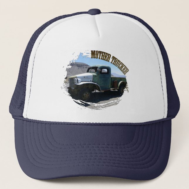 Gorra De Camionero ¡Sombrero de Camionero Madre Divertida! (Anverso)