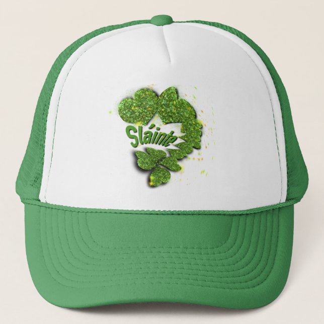 Gorra De Camionero Sombrío verde (Anverso)