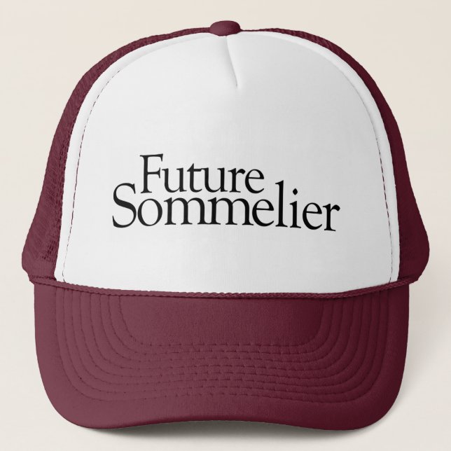 Gorra De Camionero Sommelier futuro (Anverso)