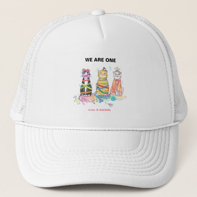 GORRA DE CAMIONERO SOMOS UNO (Anverso)