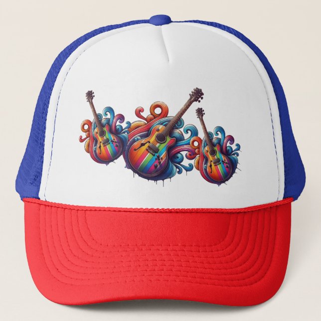 Gorra De Camionero Sonido de goteo (Anverso)