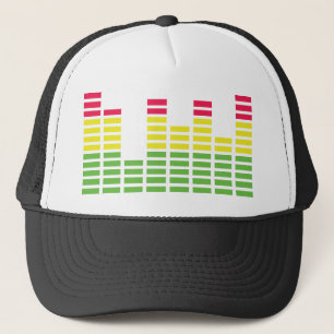 Gorra De Camionero Sonido del audio del equalizador