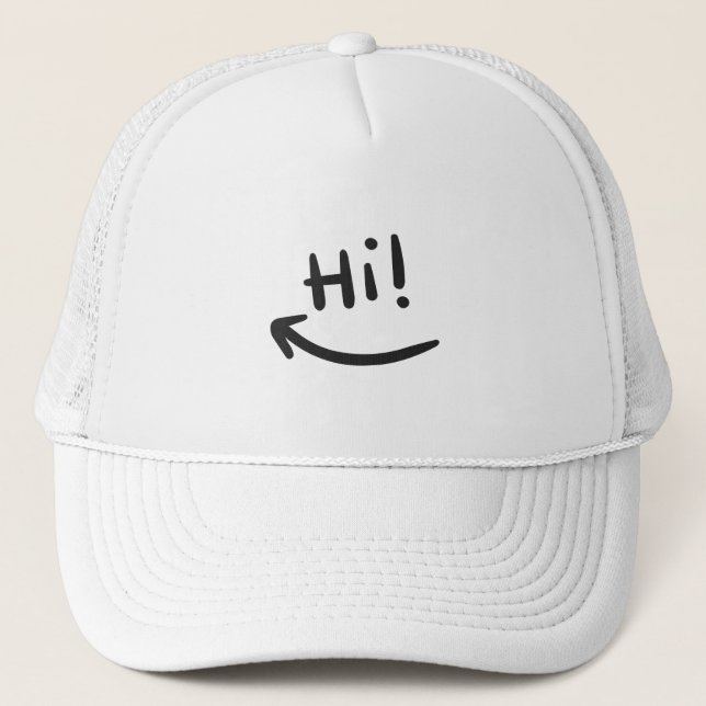 Gorra De Camionero Sonriente (Anverso)