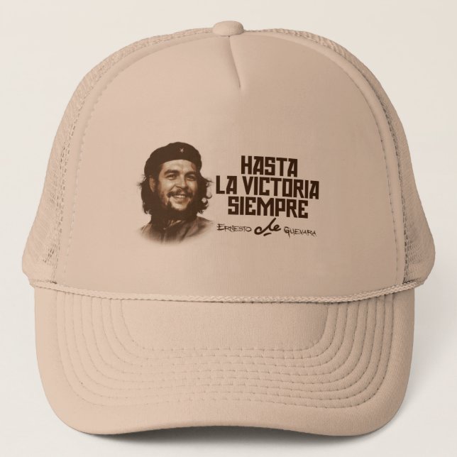 Gorra De Camionero Sonrisa de Ernesto Che Guevara (Anverso)