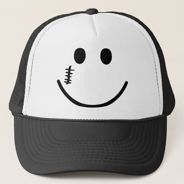Gorra De Camionero Sonrisa de la caracortada (Anverso)