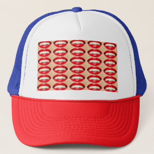 Gorra De Camionero Sonrisa perfecta Femme Fatale Pop-art