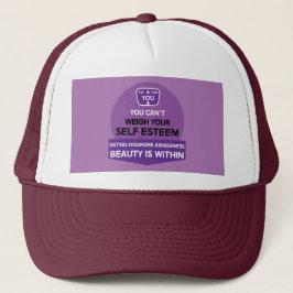 Gorra De Camionero Soporte de trastorno de alimentación de dos tonos