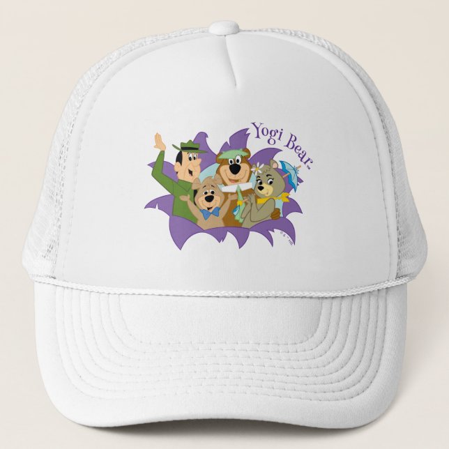Gorra De Camionero Sorpresa del oso y los amigos de Yogi (Anverso)