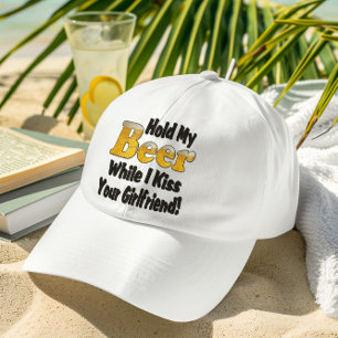 Gorra De Camionero Sostén Mi Cerveza Novia
