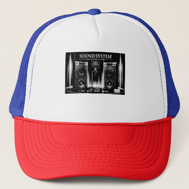 Gorra De Camionero Sound System Wall Ar (Anverso)