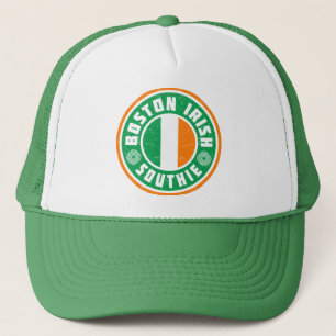 Gorra De Camionero Southie irlandés de Boston