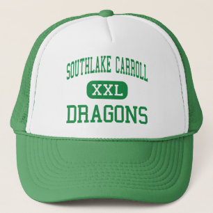 Gorra De Camionero Southlake Carroll - dragones - alto - Southlake