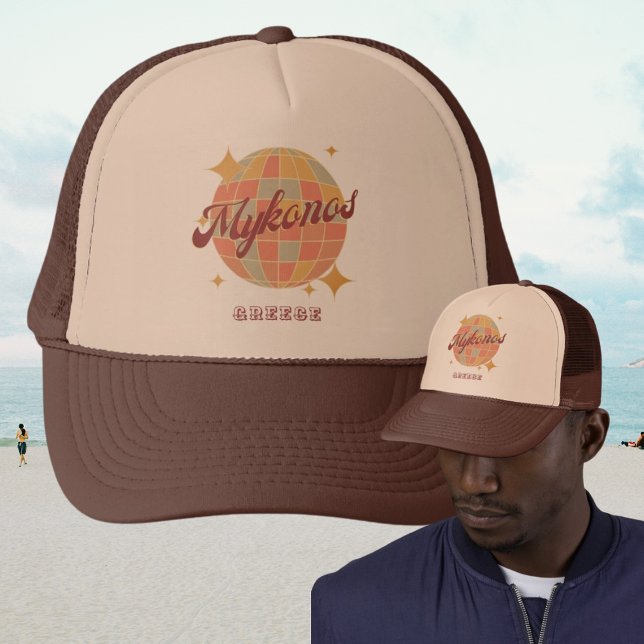 Gorra De Camionero souvenir de prendas de vestir Mykonos Grecia (Subido por el creador)