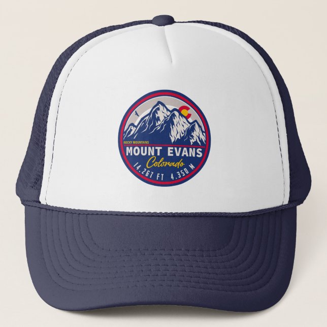Gorra De Camionero Souvenirs de la bandera del atardecer del Retro de (Anverso)