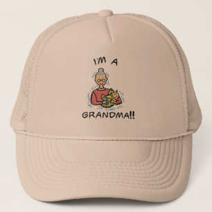 Gorra De Camionero Soy abuela y bebé
