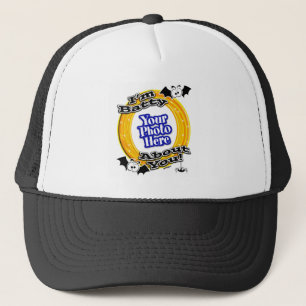 Gorra De Camionero Soy Batty About You Crazy Eyes Photo White